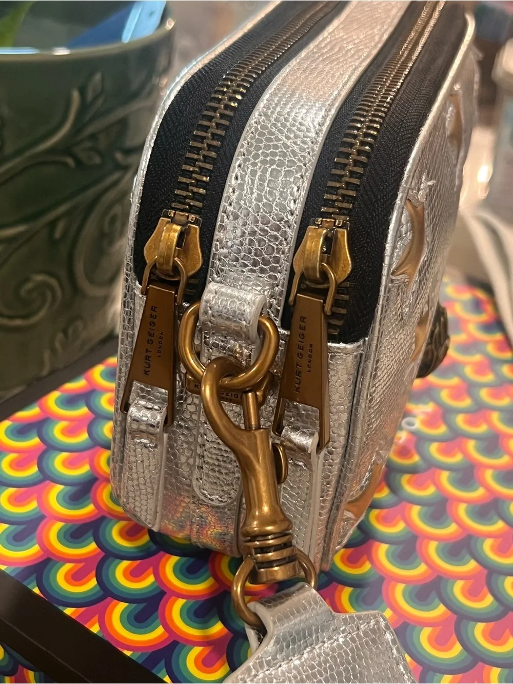 Kurt Geiger vibrant retro